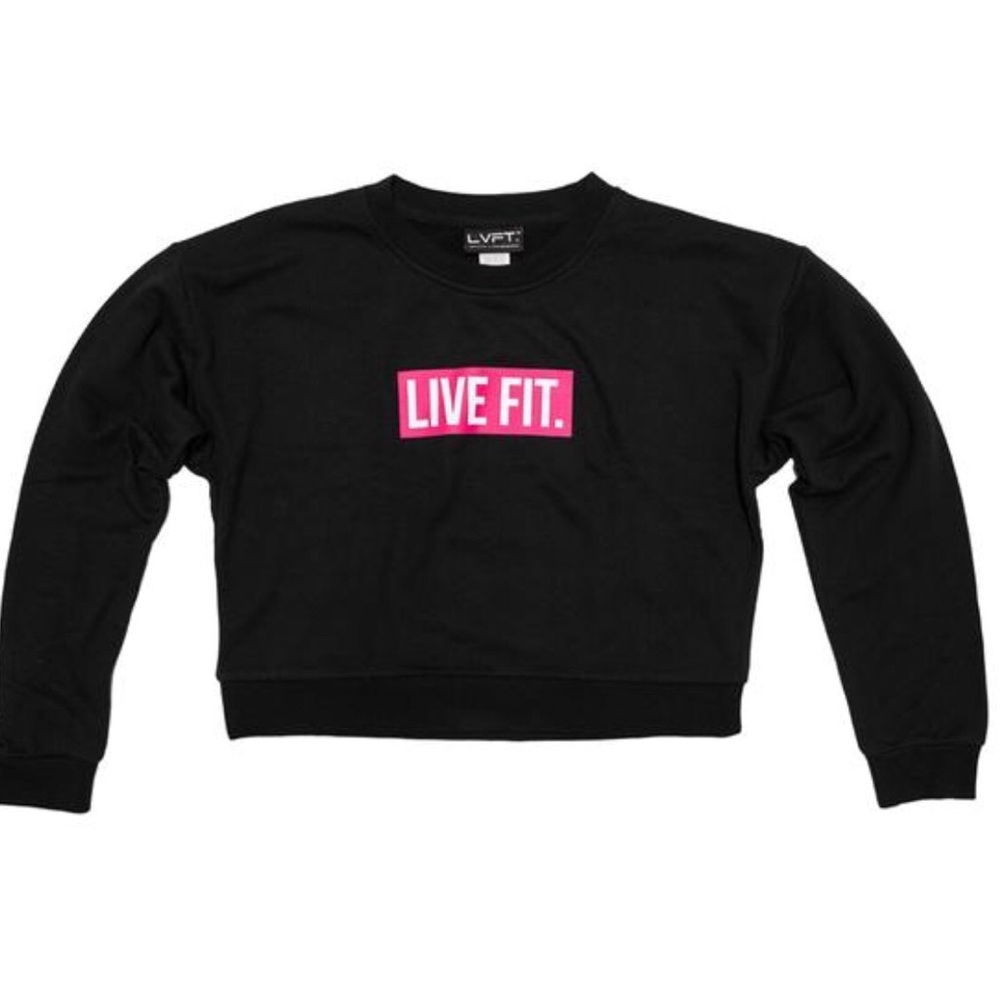 LVFT crop sweater NWOT
